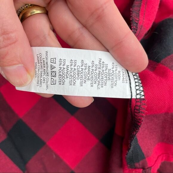 The Children’s Place Buffalo Plaid Family Shirt Dress - Picture 10 of 10